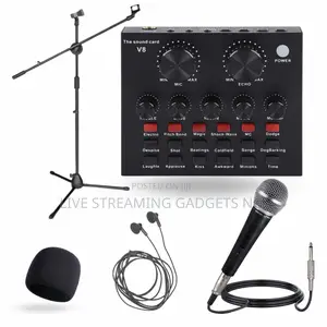 V8 Soundcard Simple Beginner Wired Set 3