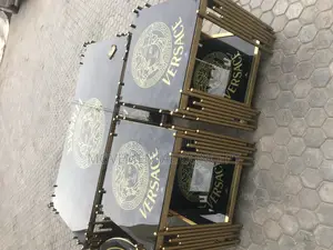 Versace Center Table With 2 Side Tables