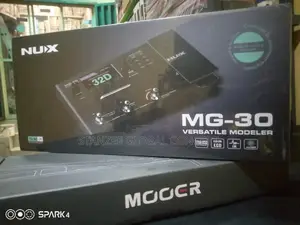 Nux Mg-30 Multi-Effects Pedal Guitar/Bass