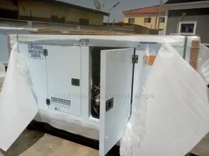100kva Soundproof Generator White Perkins