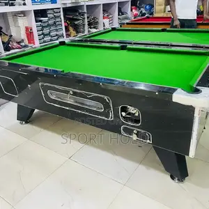 Locally Made HDF Gloss Marble and Coin Snooker Board