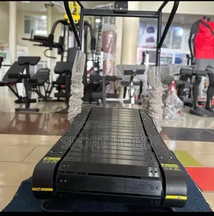 Curved Commercial Manual Treadmill