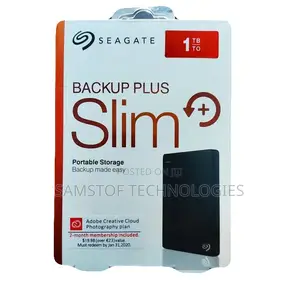 Seagate 1TB Backup Plus Slim Portable Hard Drive