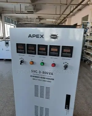 80KVA Apex Servo Three Phase Stabilizer