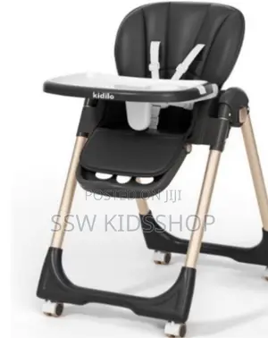 Kidilo Adjustable Height/ Foldable High Chair