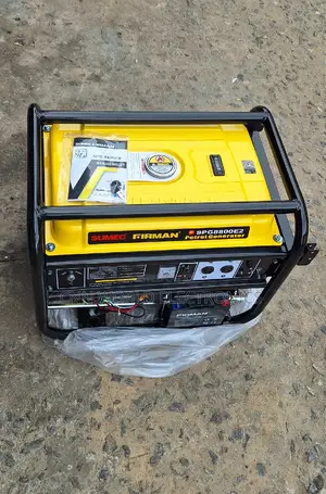 Sumec Firman 6.0kva Key Start Generator Copper SPG8800E2