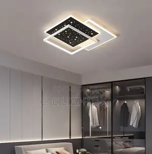 LED Flush Chandelier Light Available as Seen
