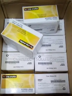 Digital Factors Id Card Printer Ribbons Ymckt-Kt