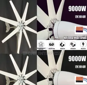 Explore the Easy Upkeep Benefits of 9000W Wind Turbines!