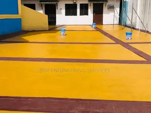 Floor Painting, Acrylic Polish, Color Pigment