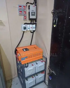 7.5kva Installation With 4 Batteries