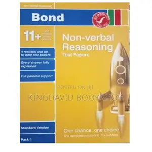 Bond Non Verbal Reasoning Test Papers
