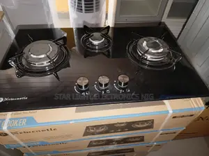 3 Gas Burners Glass