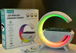G(BT 2301)Led Wireless Charging Bluetooth Speaker With Radio