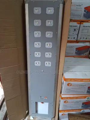 12 Eyes Metallic Body Solar Street Light