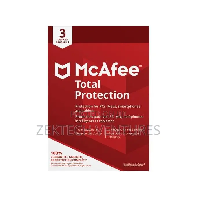 McAfee Antivirus PC 1 Device 3 Years