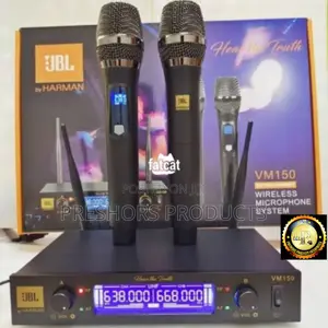 Professional JBL 150 2handheld Wireless Microphone System