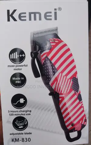 Kemei Top Best Professional Rechargeable Hair Clipper
