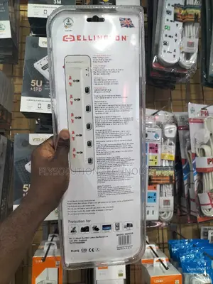 Ellington 5 Ways Surge Extension Socket