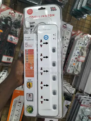 Ellington 5 Ways Surge Extension Socket