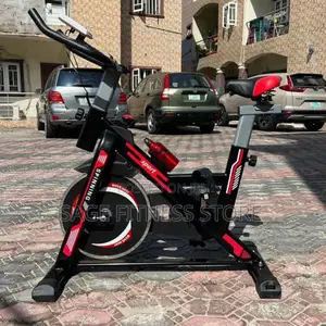 American Fitness Heavy Duty Spinning Bike With Free Roller