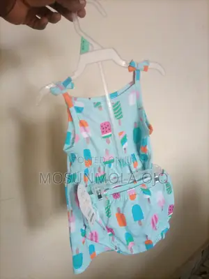 Wonder Nation Baby Girls Sleeveless Dress - 2pcs