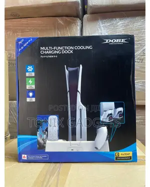 Multi-Function Cooling Charging Dock for PS5