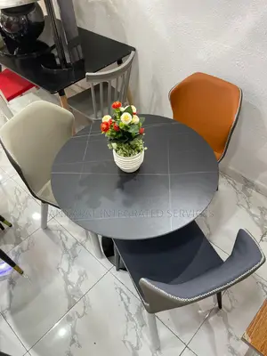3seater Marble Top Dining Set
