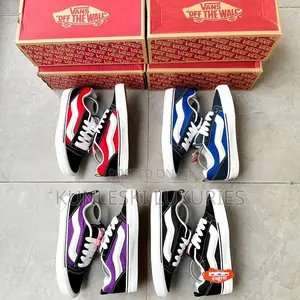 Original Vans Knu Skool Sneakers in Four Colors Ways