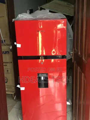 Refrigerator With Water Depenser - Hisense 204l Double Door.