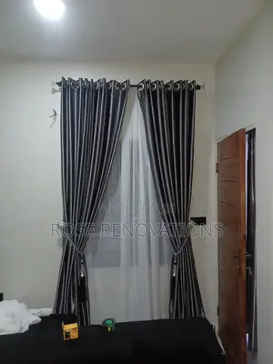 New Grey Turkish Curtains for 4700 Per Yard