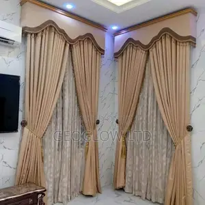 Quality Light Gold Curtain