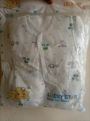 11 Pieces Newborn Set; Bibs, Cap, Overall Flannel