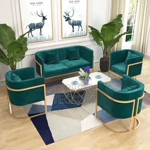Office Reception Sofa Center Table Set