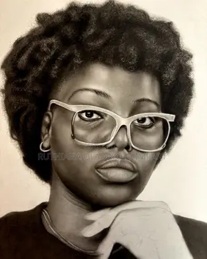 Charcoal Pencil Drawing