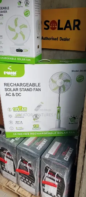 Rechargeable Fan,Iwin Standing Fan,Electricity and the Solar