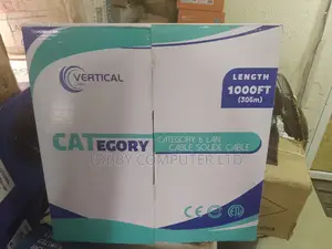 Vertical Cat6 550mhz, Shielded 23awg, Solid Bare C