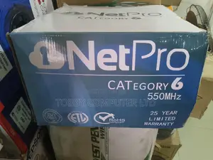 Netpro Cat6 Utp 23awg Solid Bare Copper Cable 305m