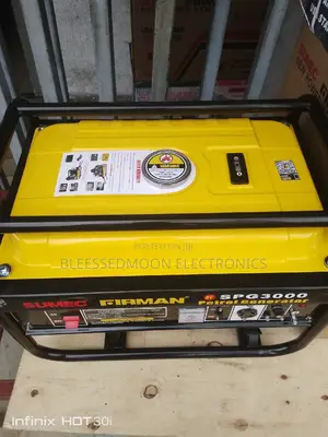 Firman Generator Full Cooper Coil 4.5kva