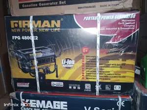 Firman Generator Cooper Coil Black 5.5kva