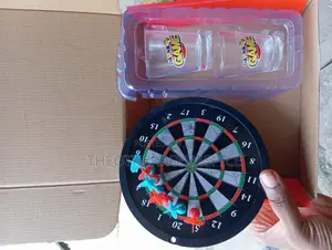 Adult Party Game Drinking Dice Dart Board 2pc Glass Shot