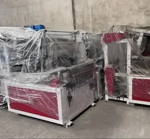Double Deck Bag Making Machine With Conveyor System 2lines