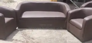 5 Seaters Leather Bucket Chairs