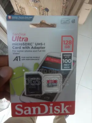 Sandisk Ultra Microsdxc Uhi -1 Card With Adapter 128gb