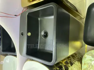 Wash Hand Basin Free Standing Black and Gold
