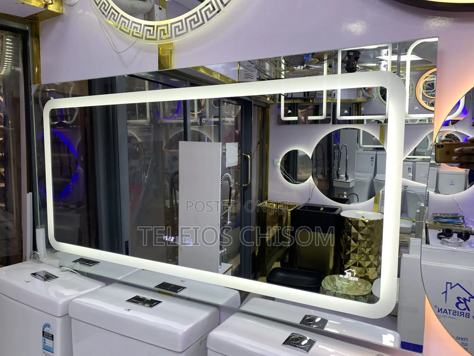 LED Mirror 120x70cm