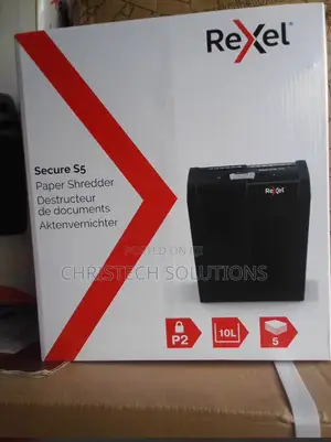 Rexel Secure S5 Shredder Straight Cut Shredder
