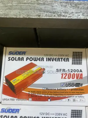 Suder Solar Sachet Inverter 1200va
