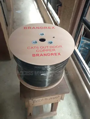 100% Pure Copper Cat6 Cable Outdoor For Network By 305 M