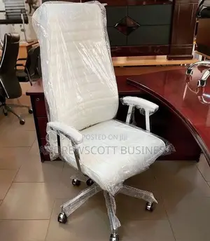 Brand New Executive White Office Chair